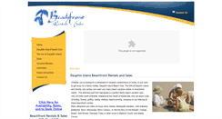 Desktop Screenshot of dibeachfront.com